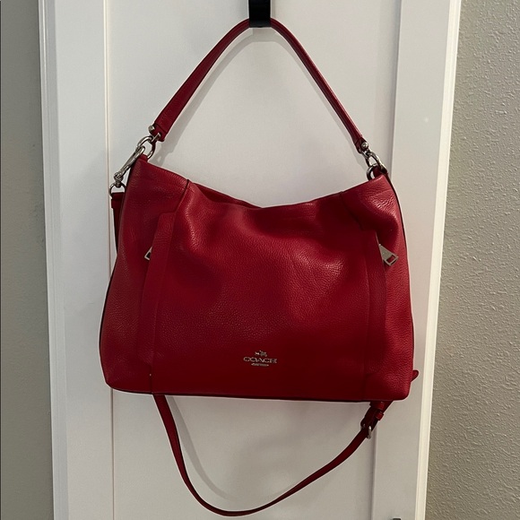 Coach Handbags - Coach Cherry Red Shoulder Bag